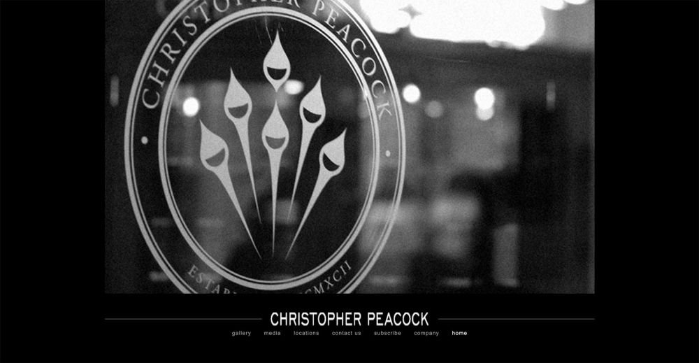 before Christopher Peacock